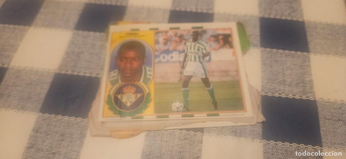 Cromos de Futebol: finidi betis coloca este 1996 1997 96 97 recortado