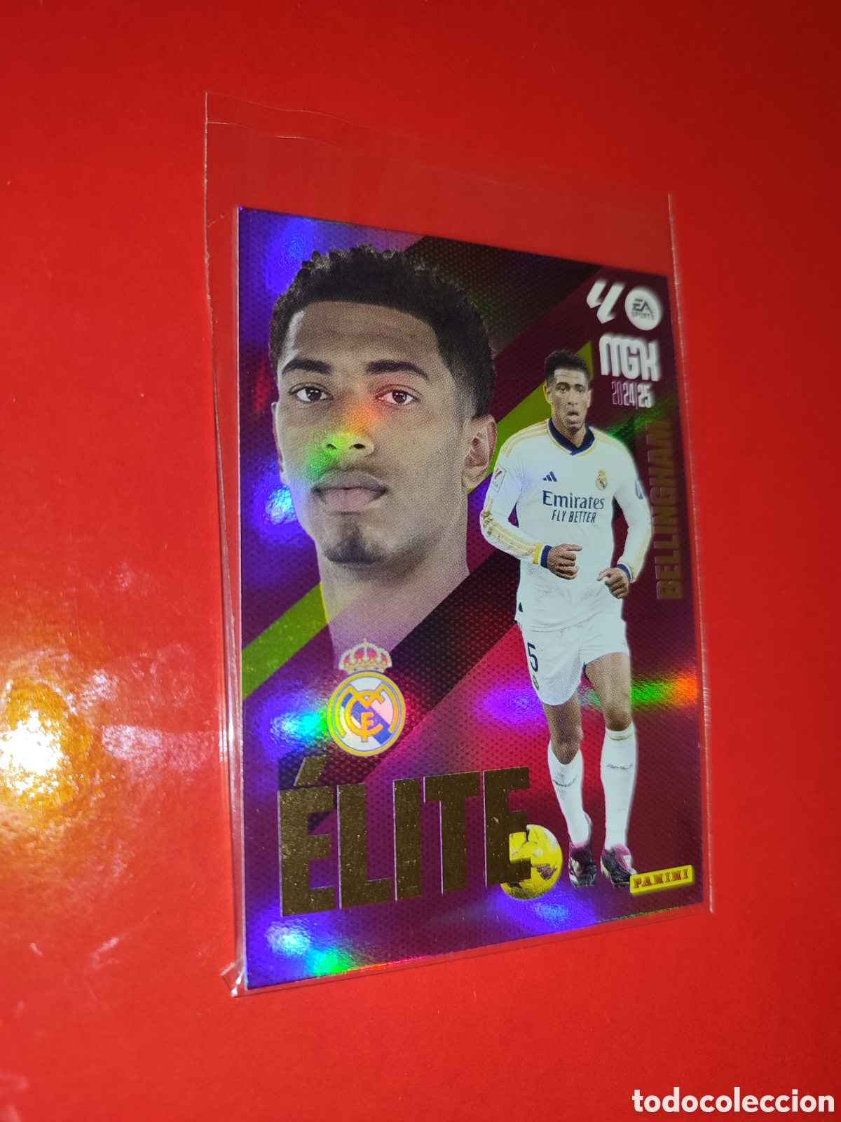 Cromos de f&uacute;tbol: Bellingham &Eacute;lite Megacraks 24/25