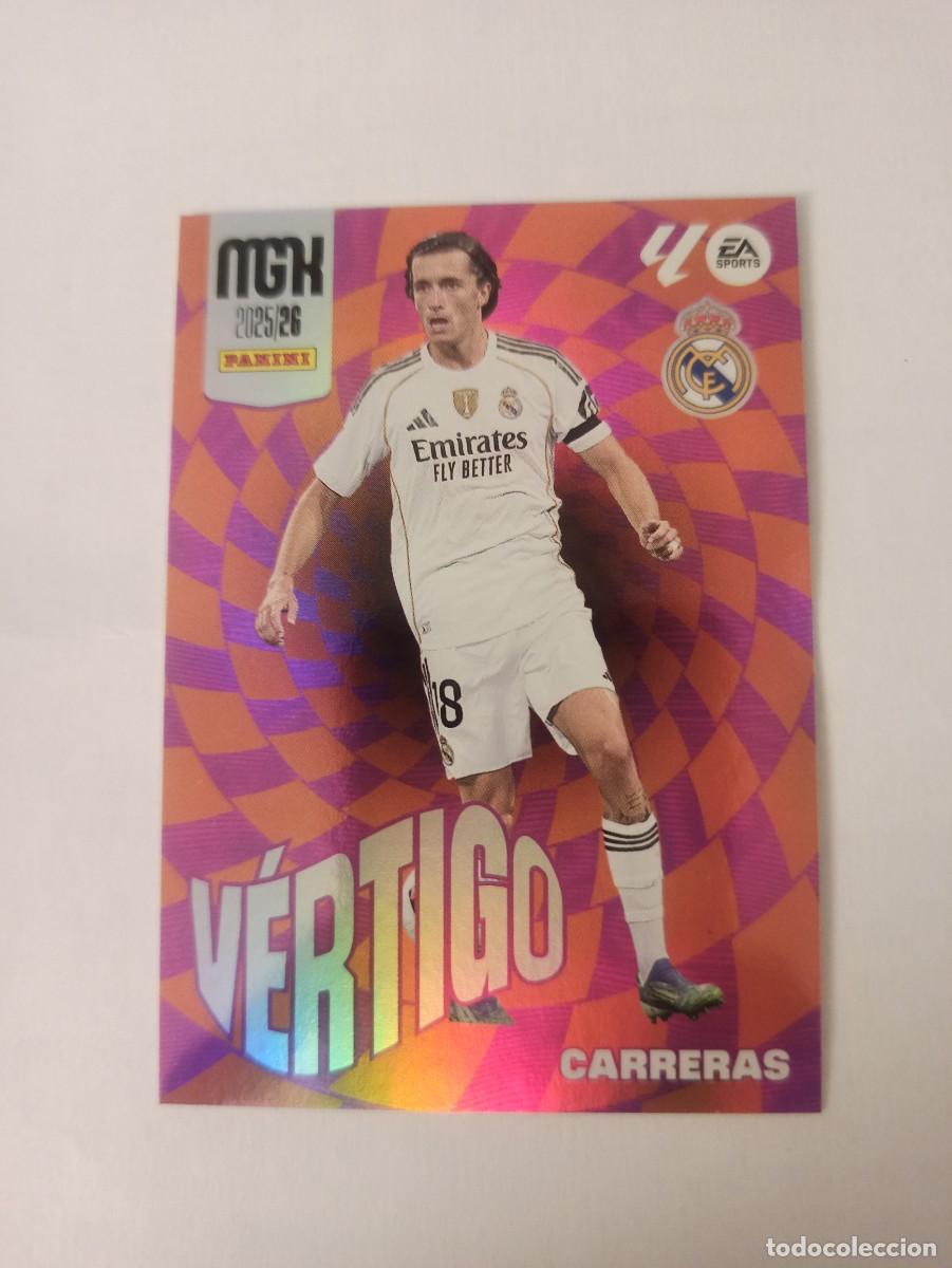 Cartes &agrave; collectionner de Football: Carreras 508 - R. Madrid - N. VERTIGO - 3 &ordf; TERCERA EDICI&Oacute;N - MEGACRACKS 2025 2026 - 25 26 MGK