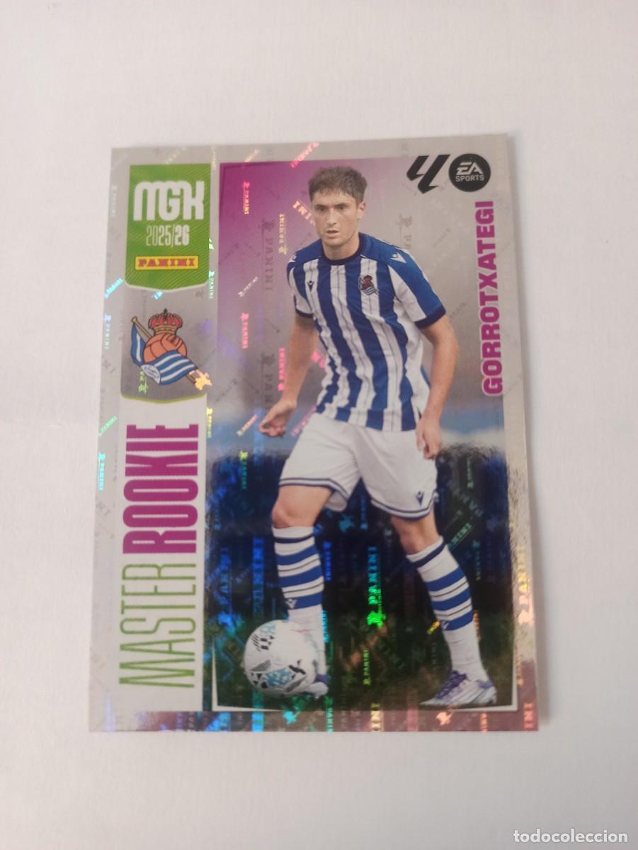 Cartes &agrave; collectionner de Football: Gorrotxategi 516 R. Sociedad N. MASTER ROOKIE - 3 &ordf; TERCERA EDICI&Oacute;N - MEGACRACKS 2025 2026 - 25 26