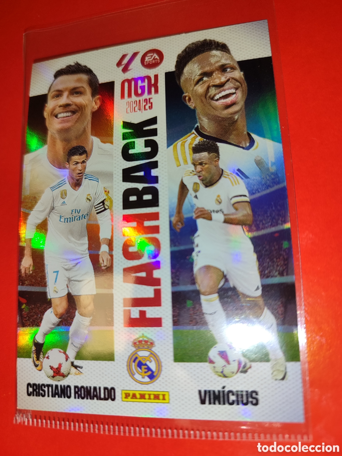Cromos de f&uacute;tbol: FlashBack Cristiano -Vinicius MGK 24/25 - Foto 2