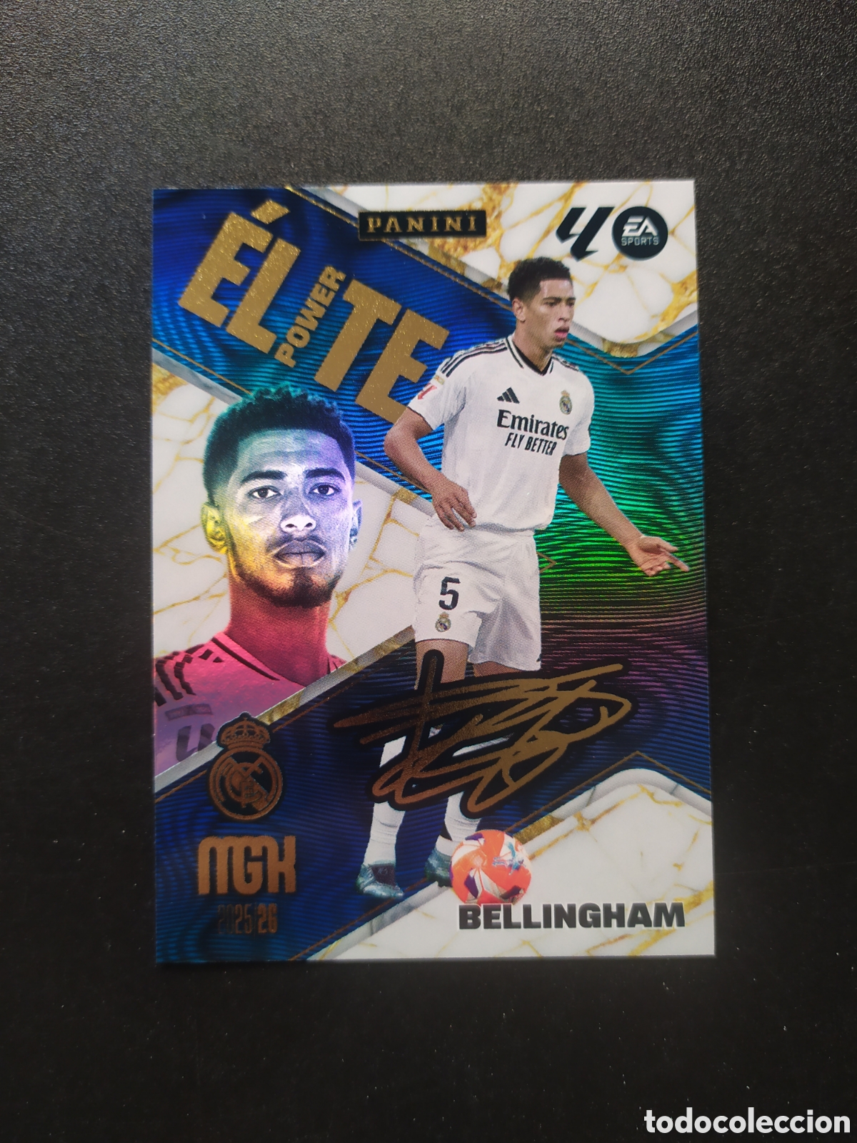 Cromos de F&uacute;tbol: Megacracks 2025 2026 25 26 panini Bellingham elite power n&deg; P1 P 1 Real Madrid