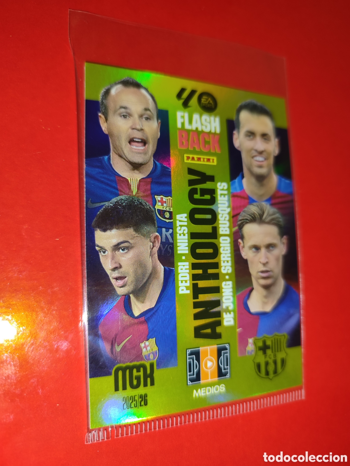 Cromos de f&uacute;tbol: FlashBack Anthology Bar&ccedil;a Megacraks 25/26 - Foto 2