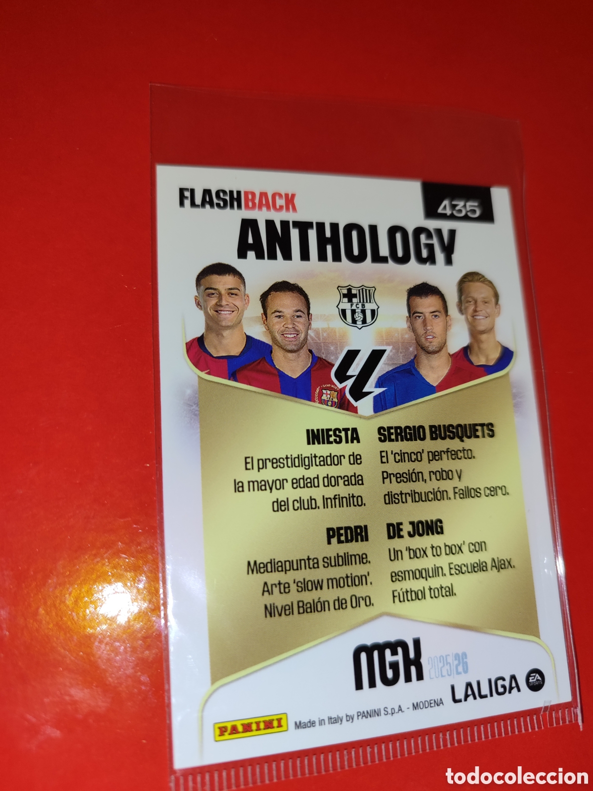 Cromos de f&uacute;tbol: FlashBack Anthology Bar&ccedil;a Megacraks 25/26 - Foto 3