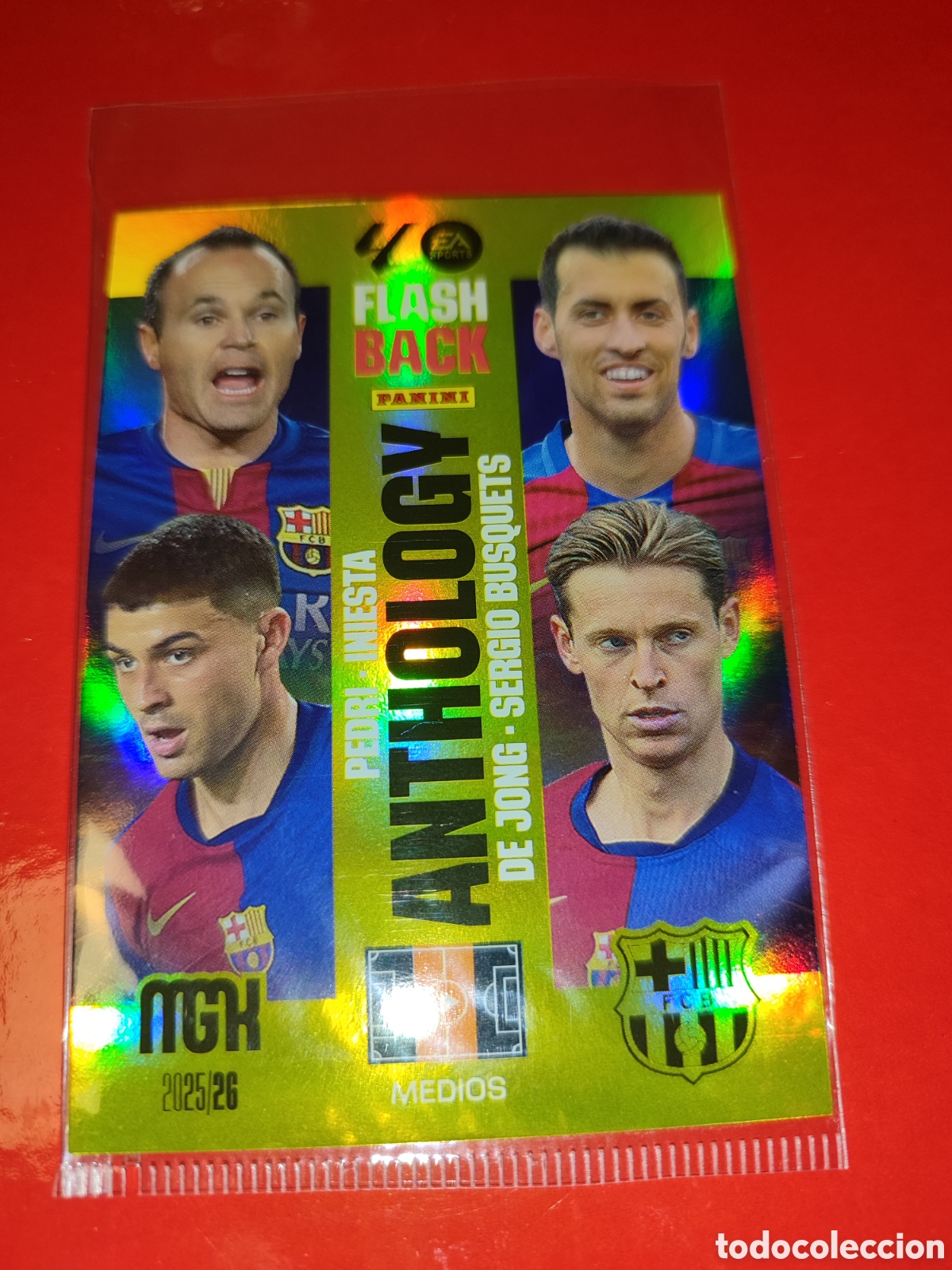 Cromos de f&uacute;tbol: FlashBack Anthology Bar&ccedil;a Megacraks 25/26 - Foto 1