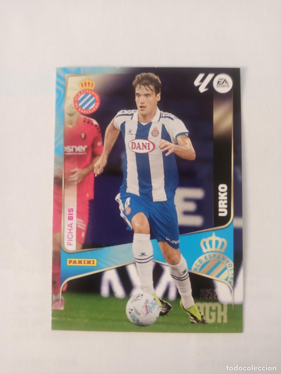 Football Stickers: Urko 156 bis - Espanyol - 3 &ordf; TERCERA EDICI&Oacute;N - MEGACRACKS 2025 2026 - 25 26 MGK