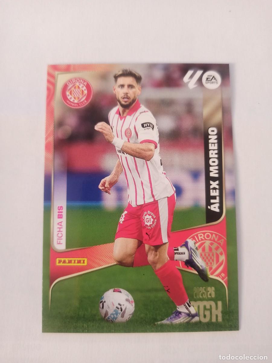 Fu&szlig;ball-Sticker: &Aacute;lex Moreno 188 bis - Girona - 3 &ordf; TERCERA EDICI&Oacute;N - MEGACRACKS 2025 2026 - 25 26 MGK
