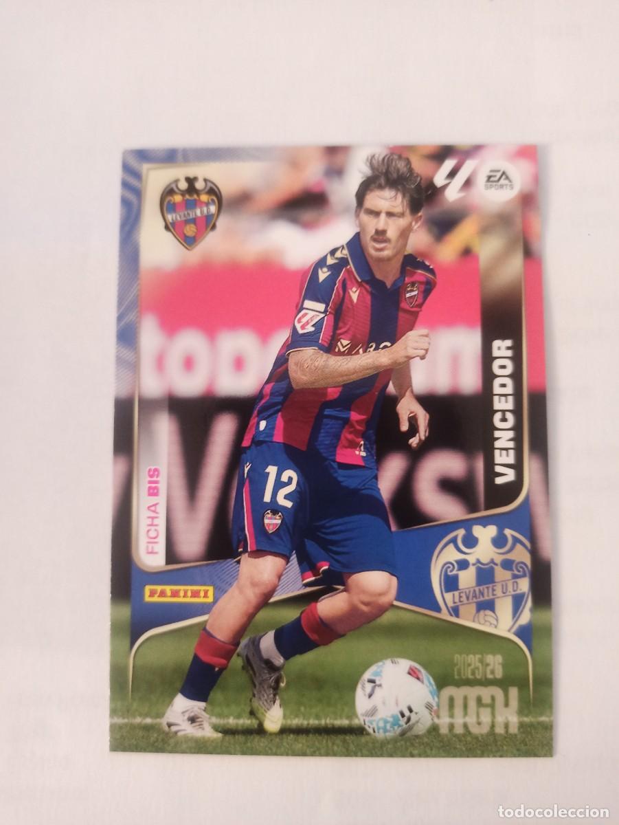 Cartes &agrave; collectionner de Football: Vencedor 208 bis - Levante - 3 &ordf; TERCERA EDICI&Oacute;N - MEGACRACKS 2025 2026 - 25 26 MGK
