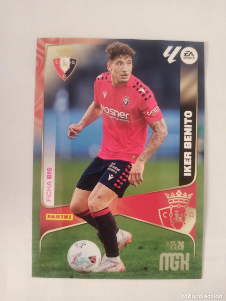 Cartes &agrave; collectionner de Football: Iker Benito 268 bis - Osasuna - 3 &ordf; TERCERA EDICI&Oacute;N - MEGACRACKS 2025 2026 - 25 26 MGK