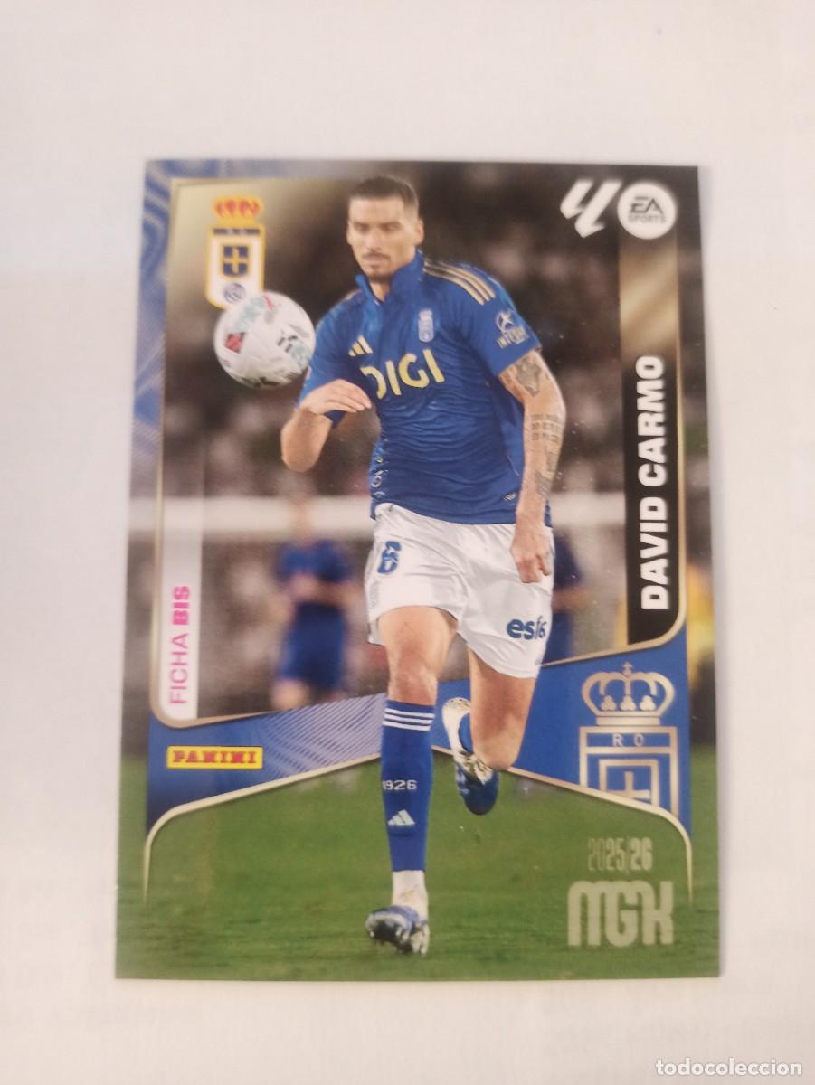 Cartes &agrave; collectionner de Football: David Carmo 276 bis - Oviedo - 3 &ordf; TERCERA EDICI&Oacute;N - MEGACRACKS 2025 2026 - 25 26 MGK
