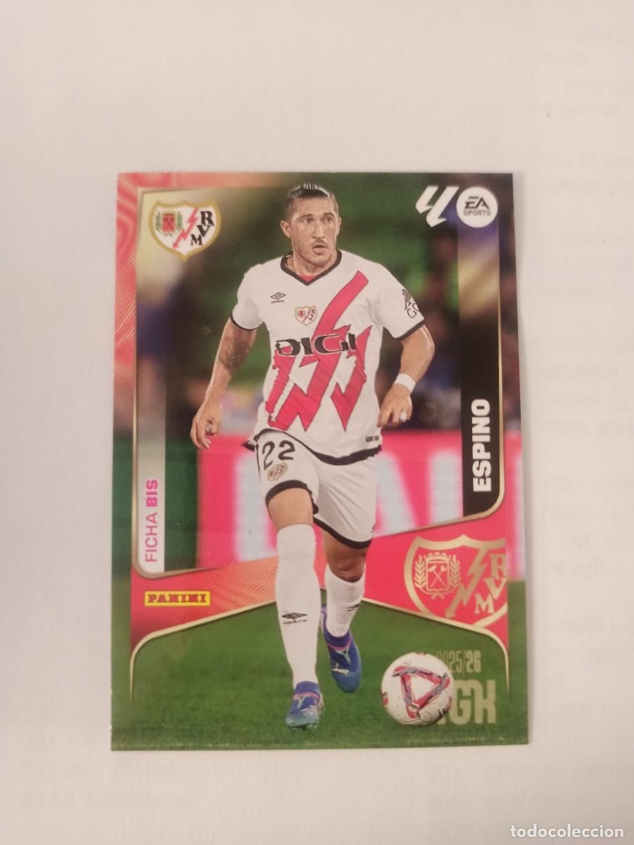 Cartes &agrave; collectionner de Football: Espino 295 bis - R. Vallecano - 3 &ordf; TERCERA EDICI&Oacute;N - MEGACRACKS 2025 2026 - 25 26 MGK