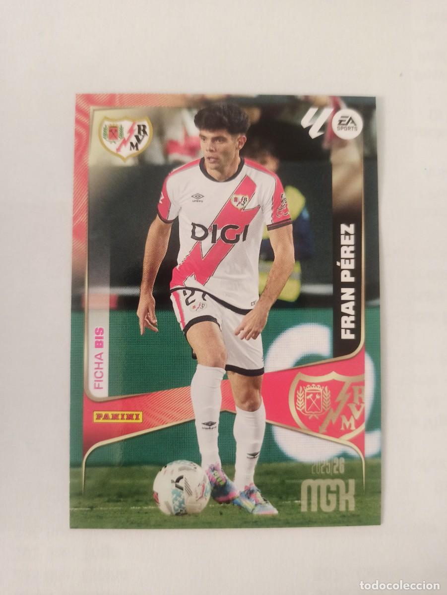 Cartes &agrave; collectionner de Football: Fran P&eacute;rez 306 bis - R. Vallecano - 3 &ordf; TERCERA EDICI&Oacute;N - MEGACRACKS 2025 2026 - 25 26 MGK