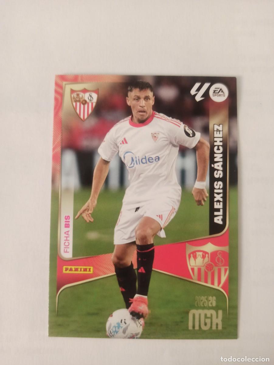 Cartes &agrave; collectionner de Football: Alexis S&aacute;nchez 340 bis - Sevilla - 3 &ordf; TERCERA EDICI&Oacute;N - MEGACRACKS 2025 2026 - 25 26 MGK