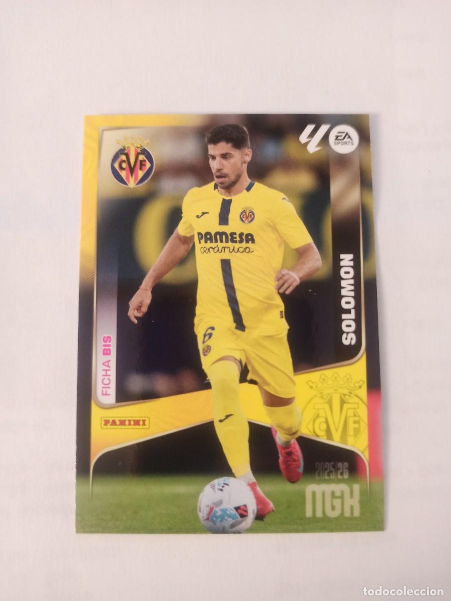 Cartes &agrave; collectionner de Football: Solomon 374 bis - Villarreal - 3 &ordf; TERCERA EDICI&Oacute;N - MEGACRACKS 2025 2026 - 25 26 MGK
