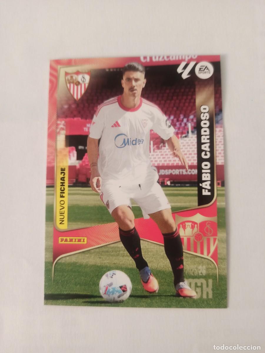 Fu&szlig;ball-Sticker: Fabio Cardoso 489 - Sevilla - N. FICHAJES - 3 &ordf; TERCERA EDICI&Oacute;N - MEGACRACKS 2025 2026 - 25 26 MGK