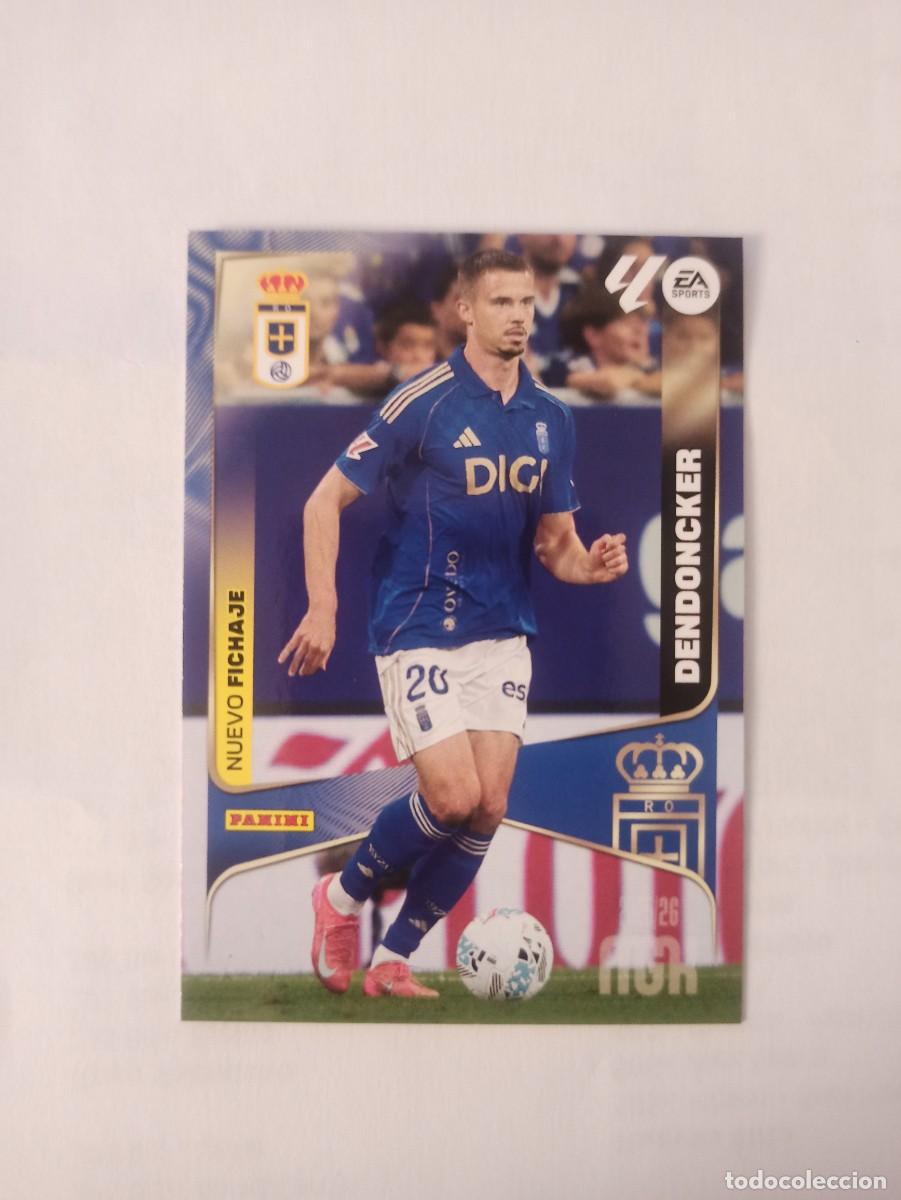 Fu&szlig;ball-Sticker: Dendocker 490 - Oviedo - N. FICHAJES - 3 &ordf; TERCERA EDICI&Oacute;N - MEGACRACKS 2025 2026 - 25 26 MGK