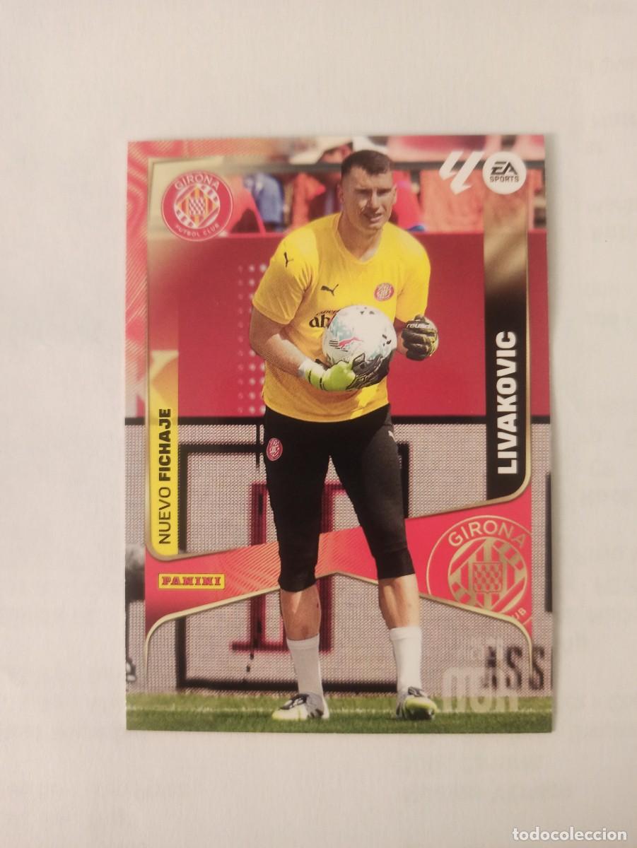 Fu&szlig;ball-Sticker: Livakovic 493 - Girona - N. FICHAJES - 3 &ordf; TERCERA EDICI&Oacute;N - MEGACRACKS 2025 2026 - 25 26 MGK