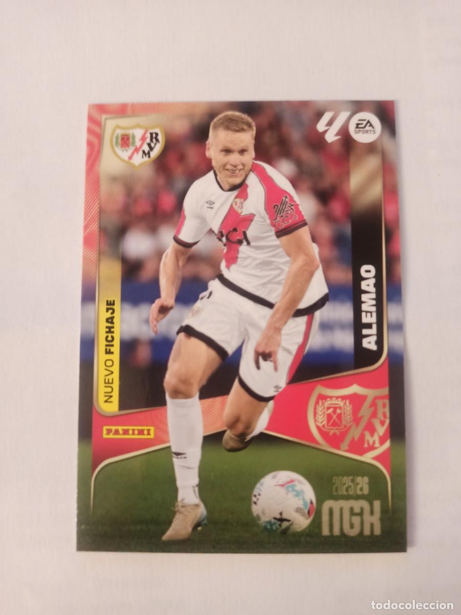 Fu&szlig;ball-Sticker: Alemao 494 - R. Vallecano - N. FICHAJES - 3 &ordf; TERCERA EDICI&Oacute;N - MEGACRACKS 2025 2026 - 25 26 MGK