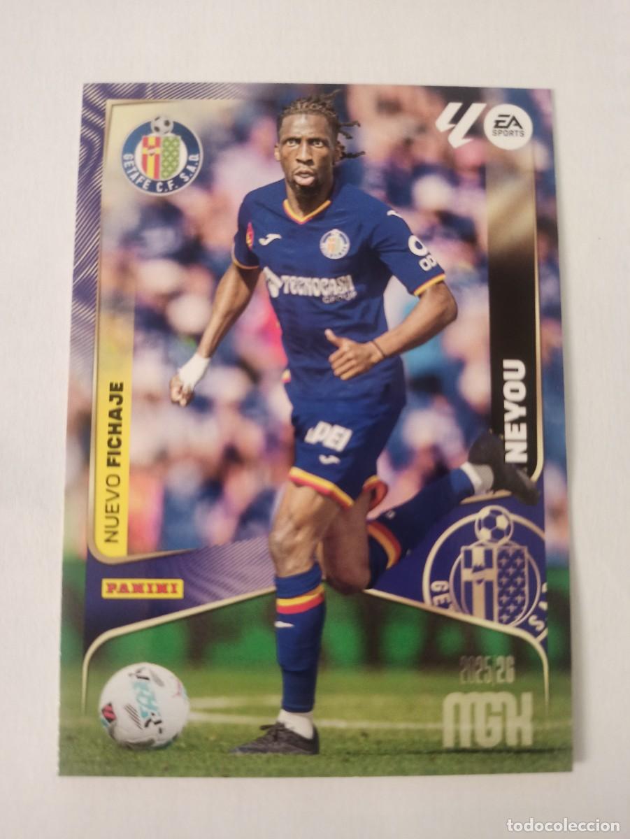 Fu&szlig;ball-Sticker: Neyou 495 - Getafe - N. FICHAJES - 3 &ordf; TERCERA EDICI&Oacute;N - MEGACRACKS 2025 2026 - 25 26 MGK