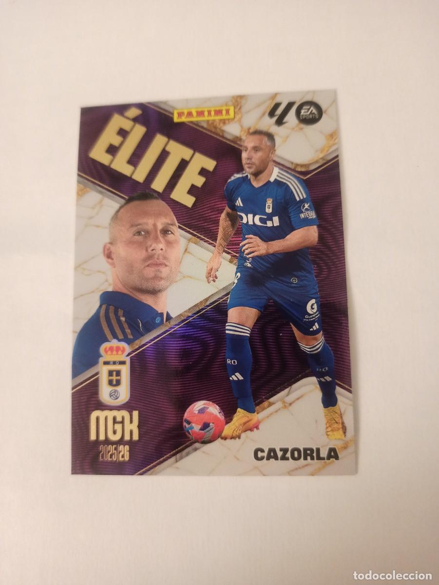 Cromos de Futebol: Cazorla 507 - Oviedo - N. ELITE - 3 &ordf; TERCERA EDICI&Oacute;N - MEGACRACKS 2025 2026 - 25 26 MGK