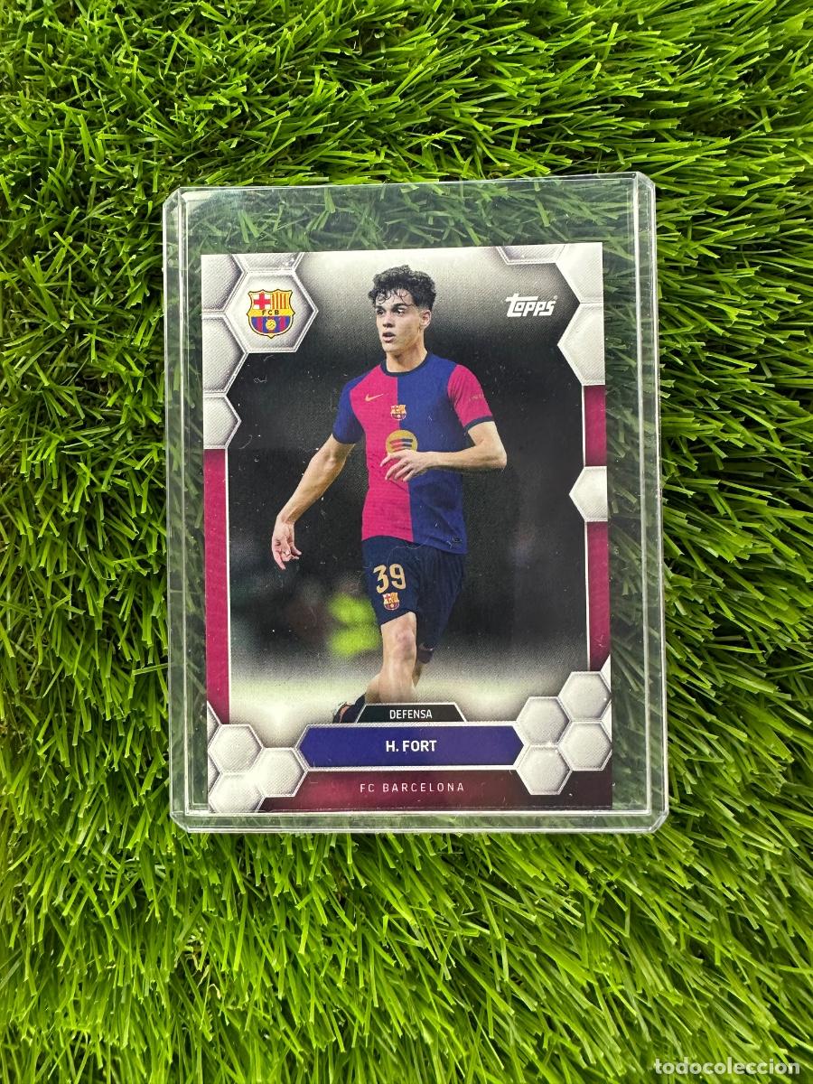 Cartes &agrave; collectionner de Football: N&ordm; 2 H&eacute;ctor Fort FC Barcelona Fan Set Topps FC Barcelona 24 25