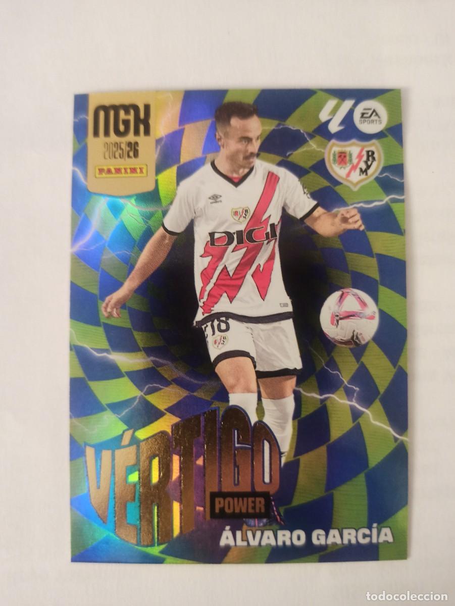 Football Stickers: Alvaro Garcia P379 P 379 - R. Vallecano - VERTIGO POWER - MEGACRACKS 2025 2026 - 25 26 MGK