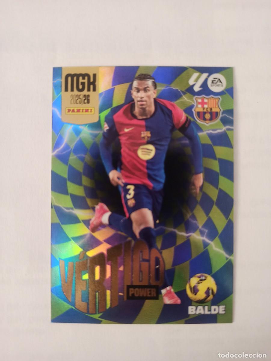 Football Stickers: Balde P380 P 380 - Barcelona - VERTIGO POWER - MEGACRACKS 2025 2026 - 25 26 MGK
