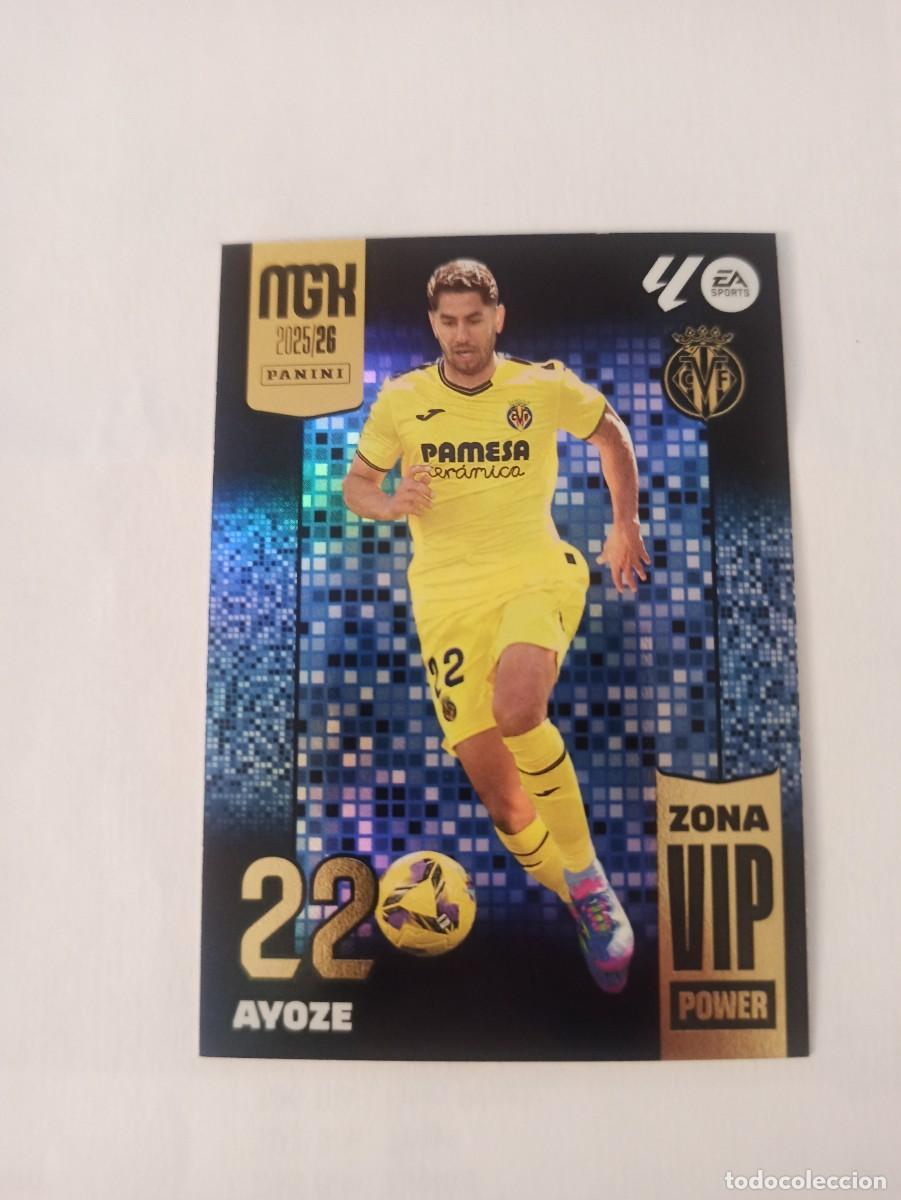 Cromos de f&uacute;tbol: Ayoze P388 P 388 - Villarreal - ZONA VIP POWER - MEGACRACKS 2025 2026 - 25 26 MGK