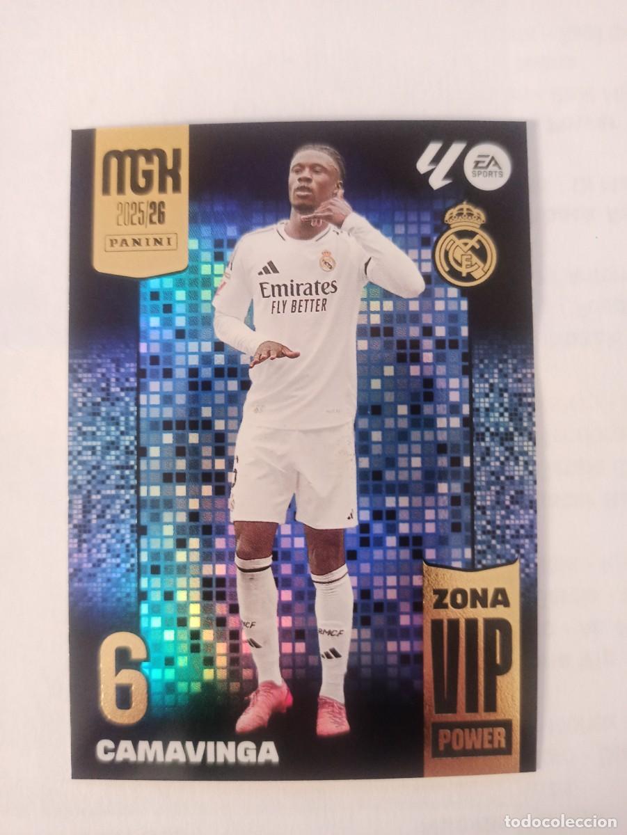 Cromos de Futebol: Camavinga P391 P 391 - R. Madrid - ZONA VIP POWER - MEGACRACKS 2025 2026 - 25 26 MGK