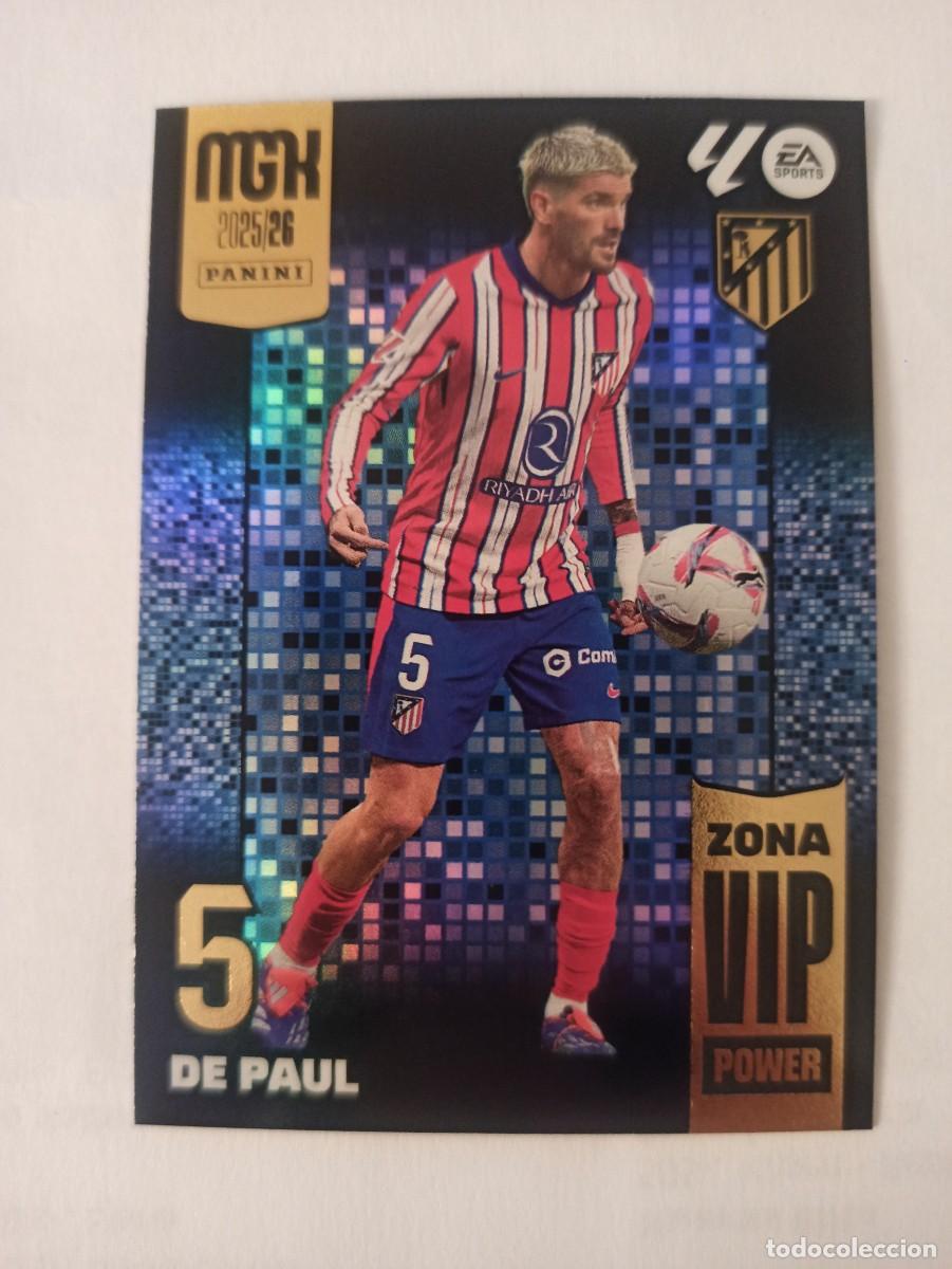 Cromos de Futebol: De Paul P393 P 393 - At. Madrid - ZONA VIP POWER - MEGACRACKS 2025 2026 - 25 26 MGK