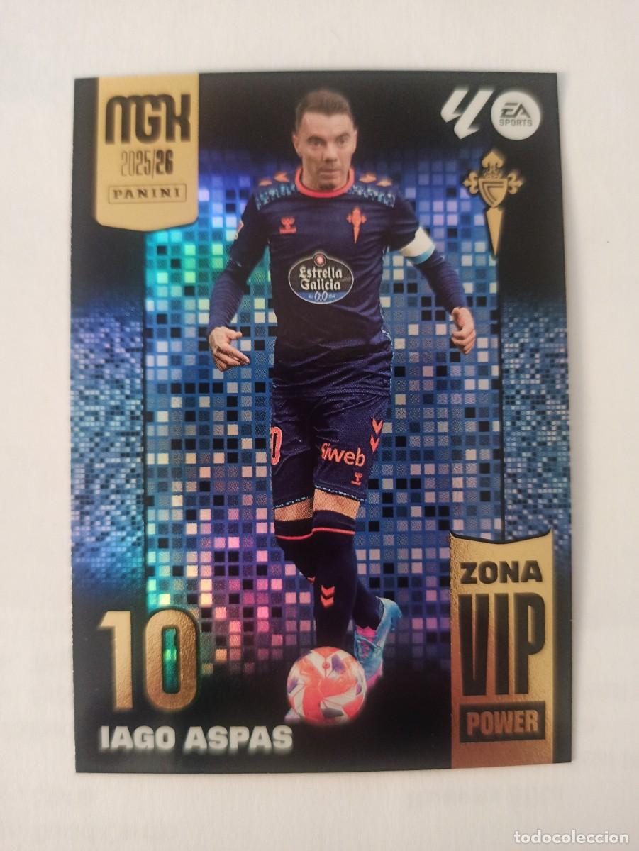 Cromos de Futebol: Iago Aspas P395 P 395 - Celta - ZONA VIP POWER - MEGACRACKS 2025 2026 - 25 26 MGK