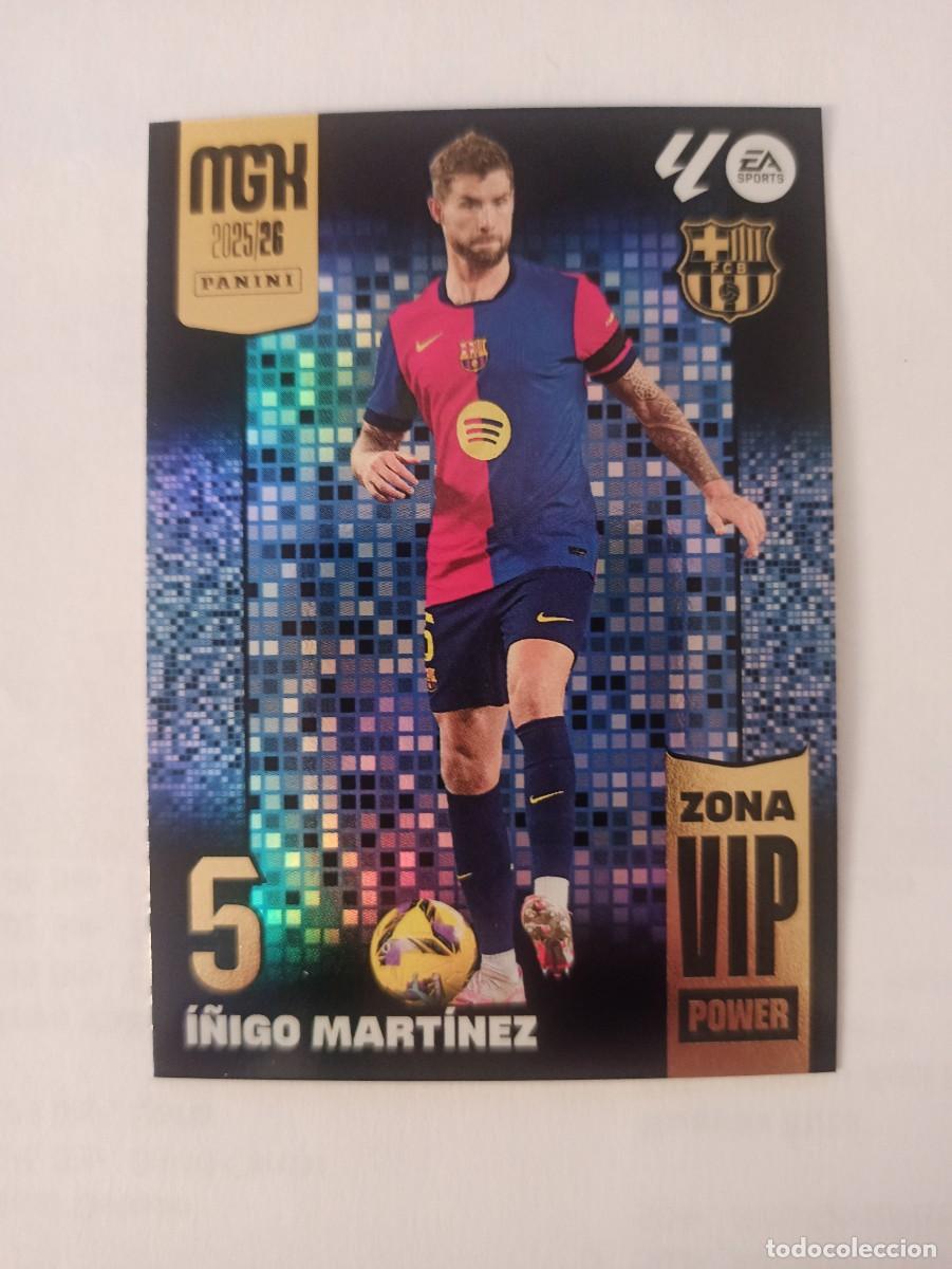 Cromos de Futebol: I&ntilde;igo Martinez P396 P 396 - Barcelona - ZONA VIP POWER - MEGACRACKS 2025 2026 - 25 26 MGK
