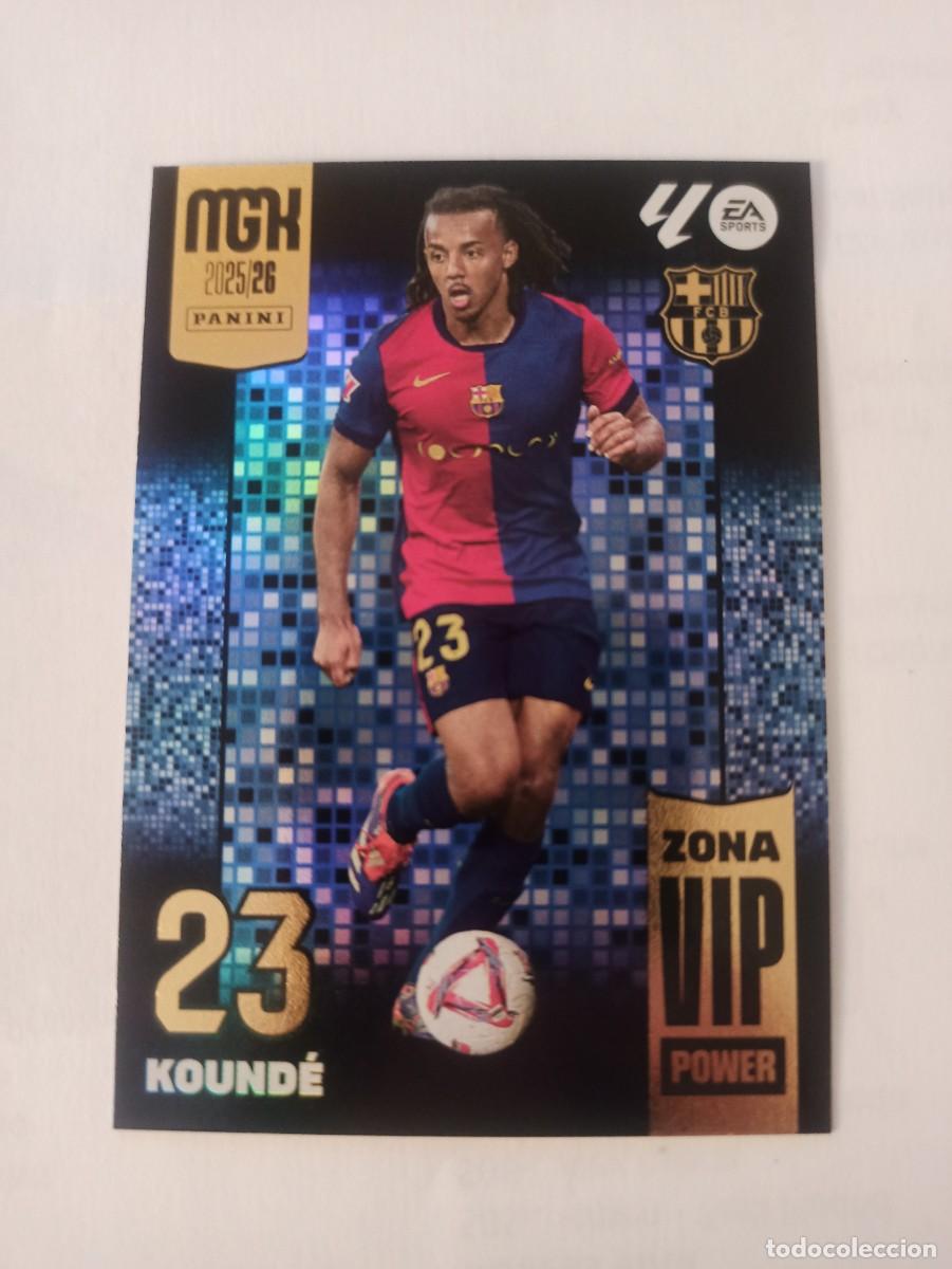 Cromos de f&uacute;tbol: Kound&eacute; P399 P 399 - Barcelona - ZONA VIP POWER - MEGACRACKS 2025 2026 - 25 26 MGK