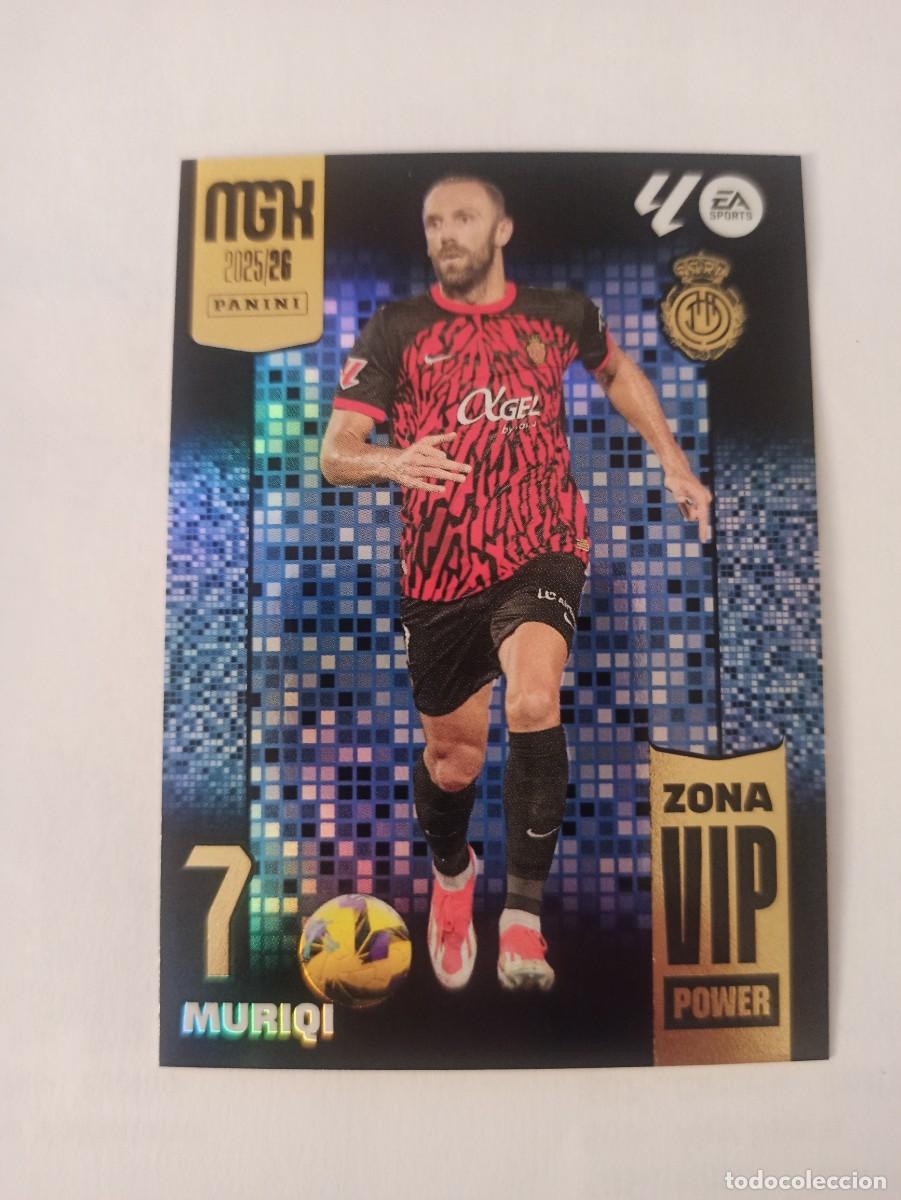 Cromos de f&uacute;tbol: Muriqi P402 P 402 - Mallorca - ZONA VIP POWER - MEGACRACKS 2025 2026 - 25 26 MGK