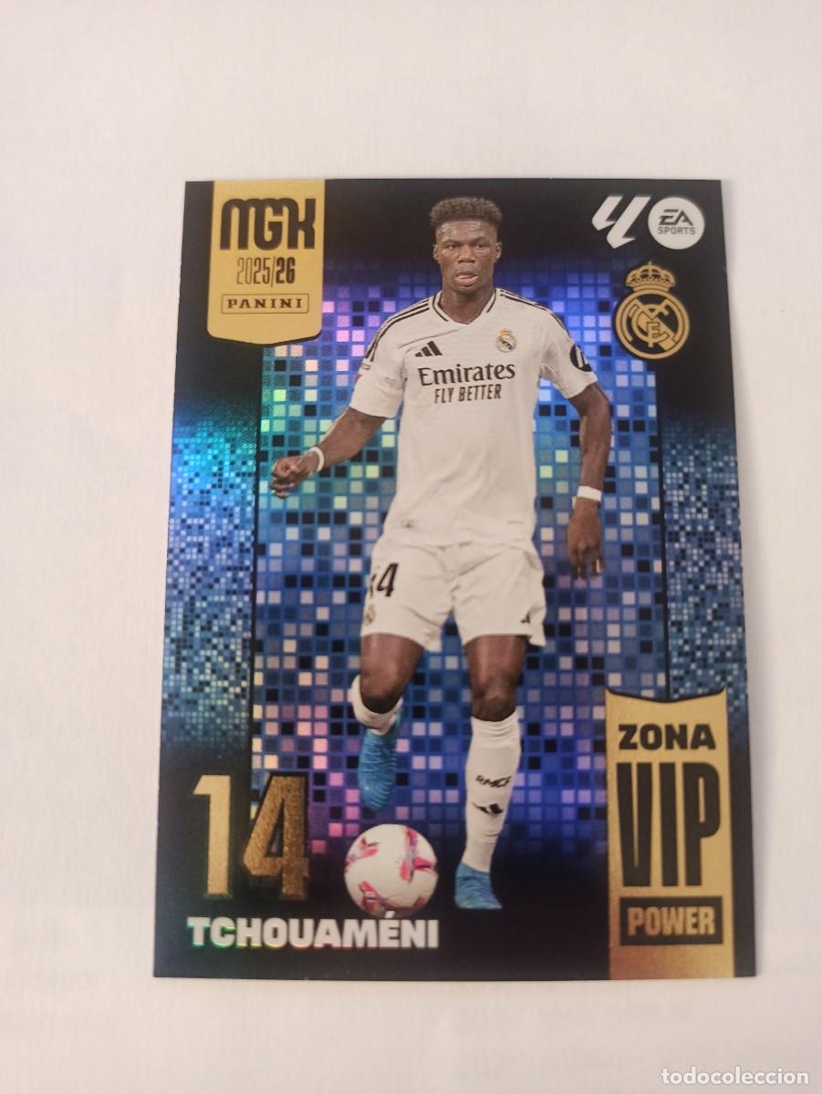 Cromos de F&uacute;tbol: Tchouameni P405 P 405 - R. Madrid - ZONA VIP POWER - MEGACRACKS 2025 2026 - 25 26 MGK