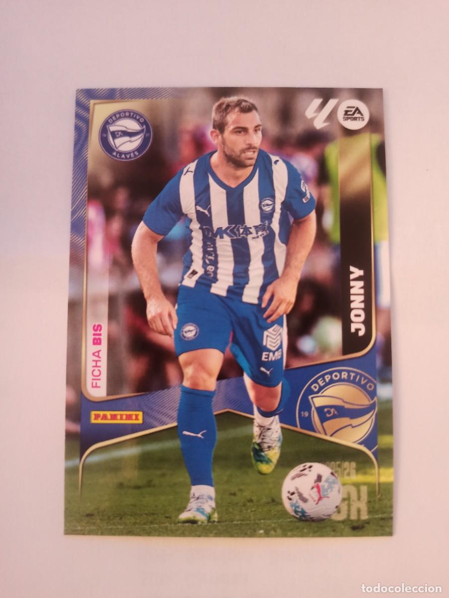 Cromos de f&uacute;tbol: Jonny 26 bis - Alaves - 2 &ordf; SEGUNDA EDICI&Oacute;N - MEGACRACKS 2025 2026 - 25 26 MGK