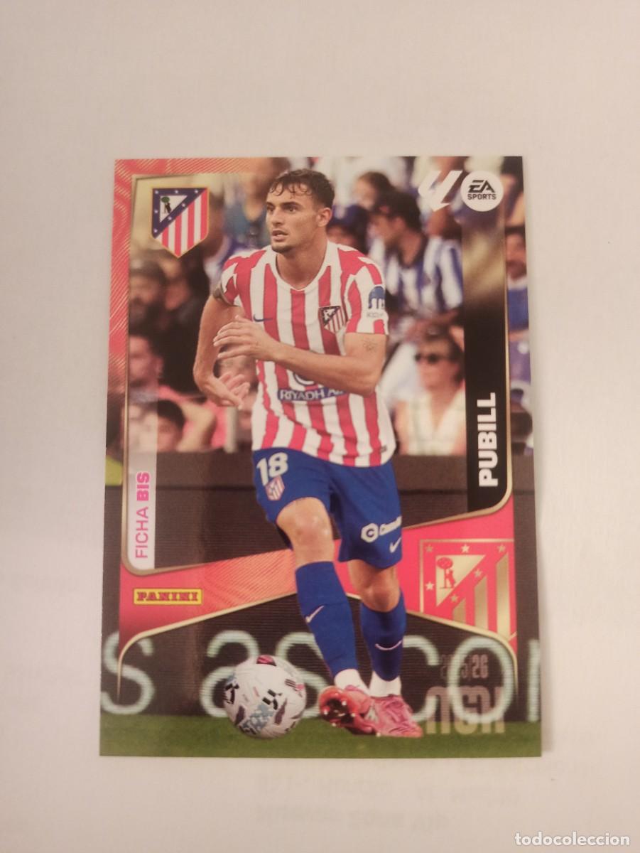 Cromos de F&uacute;tbol: Pubill 58 bis - At. Madrid - 2 &ordf; SEGUNDA EDICI&Oacute;N - MEGACRACKS 2025 2026 - 25 26 MGK