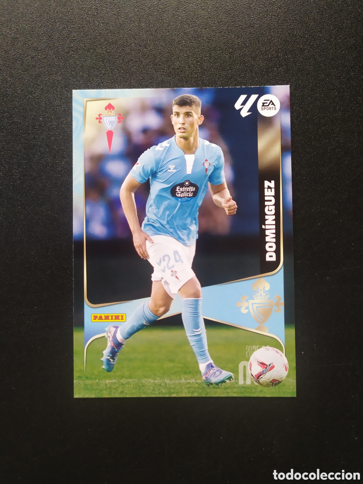 Cromos de F&uacute;tbol: Megacracks 2025 2026 25 26 panini Dom&iacute;nguez n&deg; 114 Celta Vigo