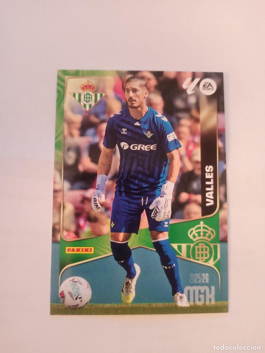 Cromos de F&uacute;tbol: Valles 92 - Betis - 2 &ordf; SEGUNDA EDICI&Oacute;N - MEGACRACKS 2025 2026 - 25 26 MGK