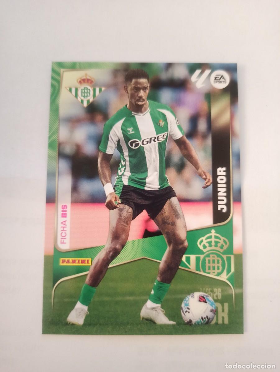 Figurine di Calcio: Junior 98 bis - Betis - 2 &ordf; SEGUNDA EDICI&Oacute;N - MEGACRACKS 2025 2026 - 25 26 MGK