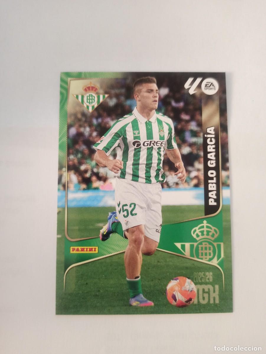 Cartes &agrave; collectionner de Football: Pablo Garcia 104 - Betis - 2 &ordf; SEGUNDA EDICI&Oacute;N - MEGACRACKS 2025 2026 - 25 26 MGK
