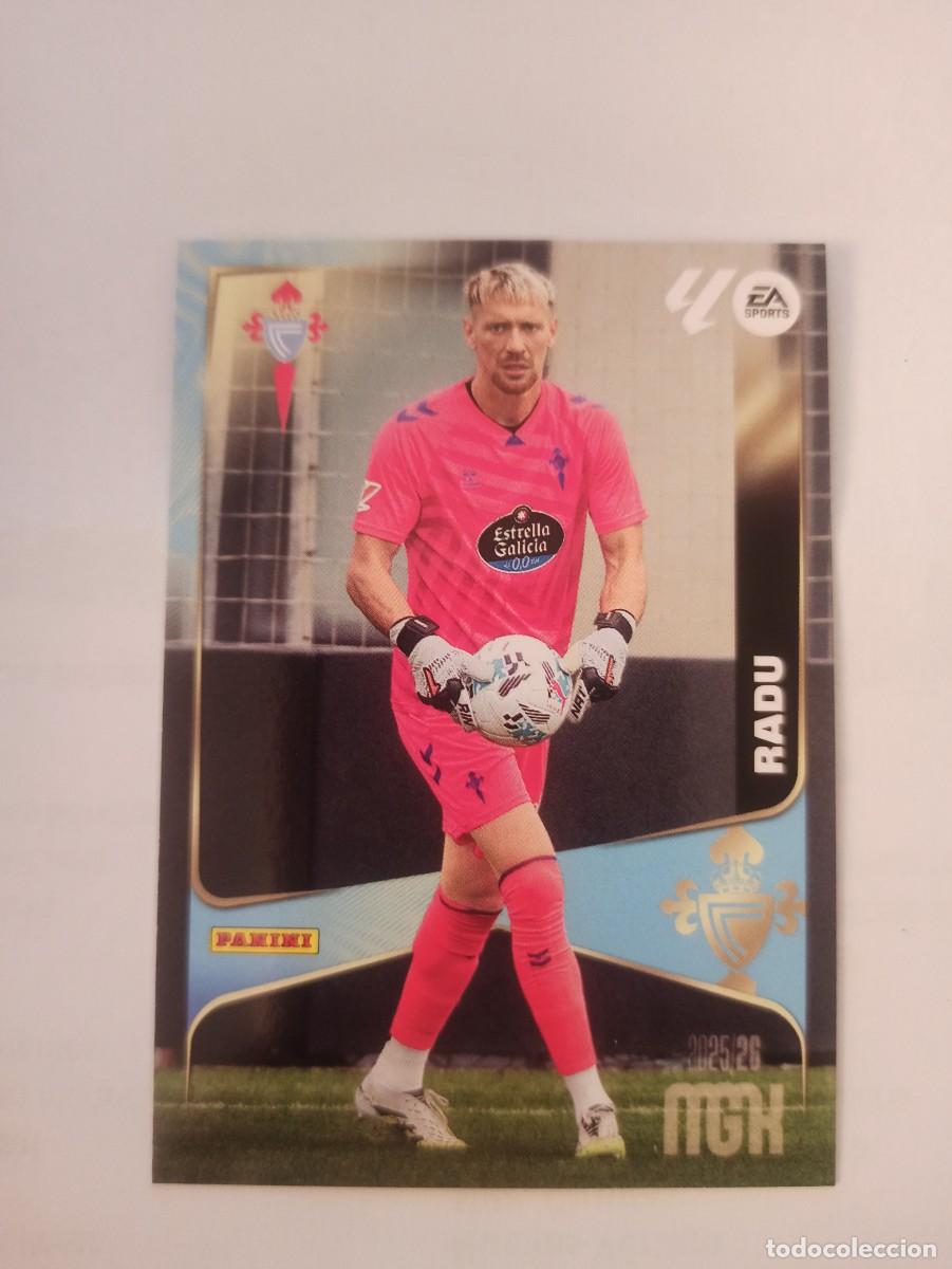 Cromos de f&uacute;tbol: Radu 110 - Celta - 2 &ordf; SEGUNDA EDICI&Oacute;N - MEGACRACKS 2025 2026 - 25 26 MGK