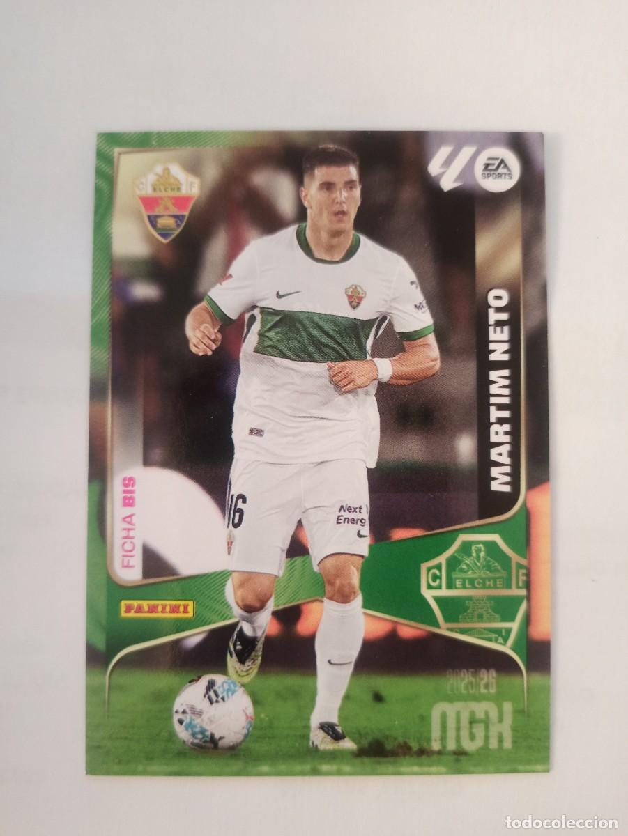 Cromos de f&uacute;tbol: Martim Neto 139 bis - Elche - 2 &ordf; SEGUNDA EDICI&Oacute;N - MEGACRACKS 2025 2026 - 25 26 MGK