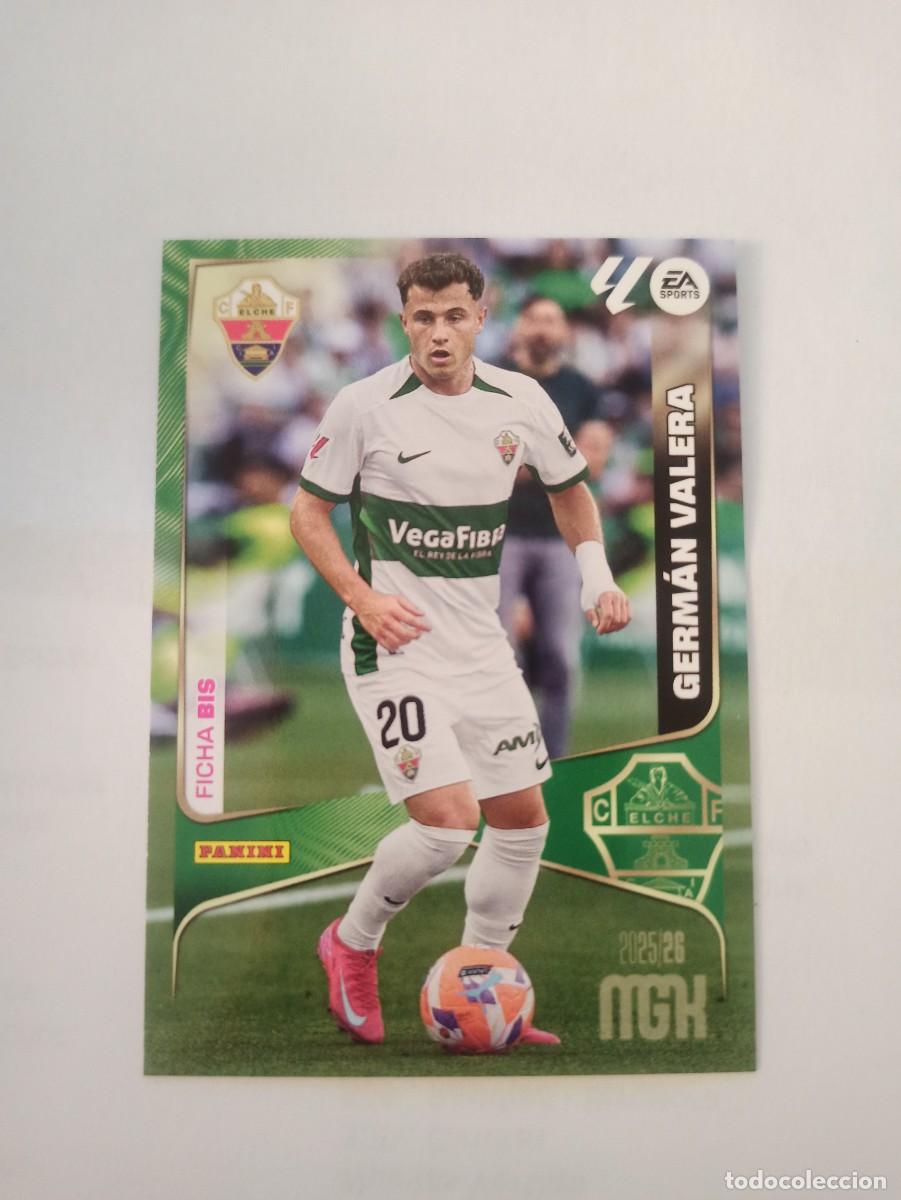Figurine di Calcio: Germ&aacute;n Valera 141 bis - Elche - 2 &ordf; SEGUNDA EDICI&Oacute;N - MEGACRACKS 2025 2026 - 25 26 MGK