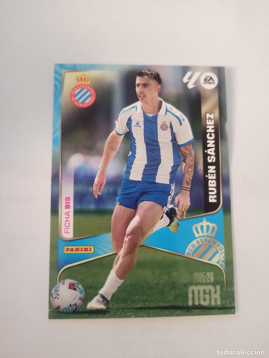 Cromos de f&uacute;tbol: Rub&eacute;n S&aacute;nchez 154 bis - Espanyol - 2 &ordf; SEGUNDA EDICI&Oacute;N - MEGACRACKS 2025 2026 - 25 26 MGK
