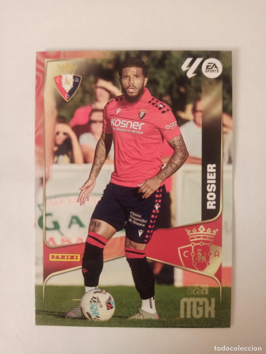 Cromos de f&uacute;tbol: Rosier 256 - Osasuna - 2 &ordf; SEGUNDA EDICI&Oacute;N - MEGACRACKS 2025 2026 - 25 26 MGK
