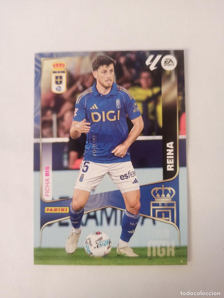 Fu&szlig;ball-Sticker: Reina 280 bis - Oviedo - 2 &ordf; SEGUNDA EDICI&Oacute;N - MEGACRACKS 2025 2026 - 25 26 MGK
