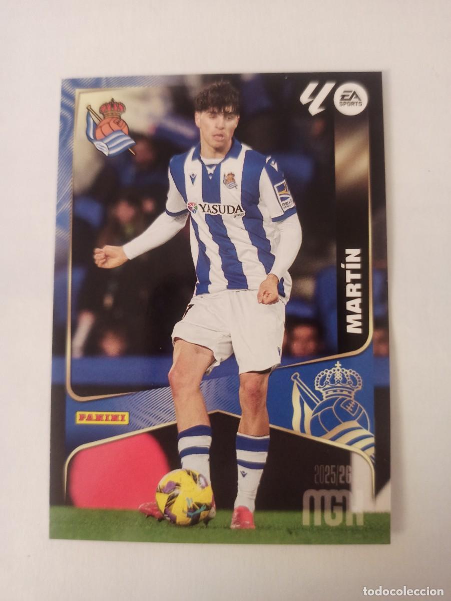 Cromos de f&uacute;tbol: Martin 311 - R. Sociedad - 2 &ordf; SEGUNDA EDICI&Oacute;N - MEGACRACKS 2025 2026 - 25 26 MGK