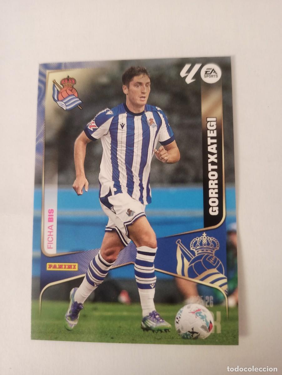 Fu&szlig;ball-Sticker: Gorrotxategi 316 bis - R. Sociedad - 2 &ordf; SEGUNDA EDICI&Oacute;N - MEGACRACKS 2025 2026 - 25 26 MGK