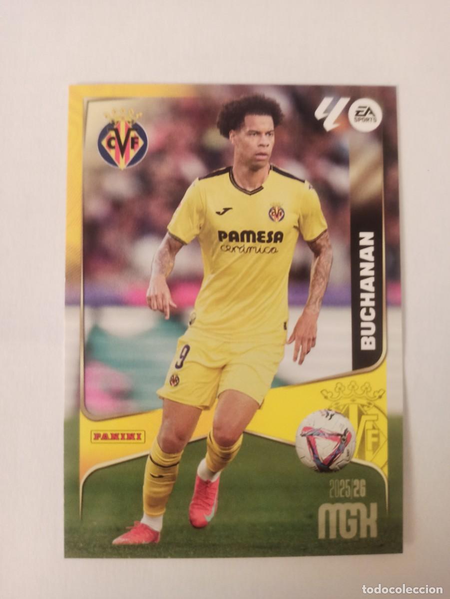 Cromos de f&uacute;tbol: Buchanan 373 - Villarreal - 2 &ordf; SEGUNDA EDICI&Oacute;N - MEGACRACKS 2025 2026 - 25 26 MGK